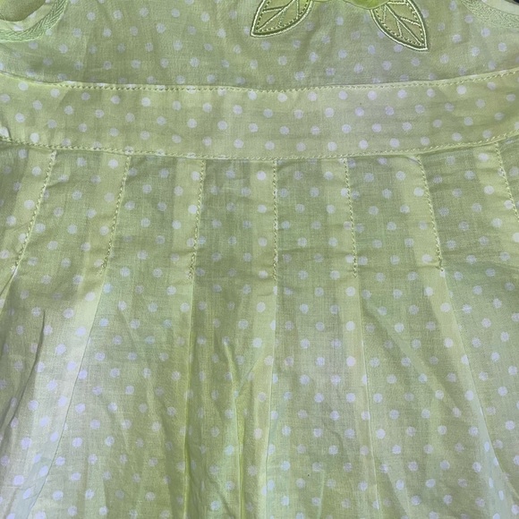 Starting out•Light Green Polka Dots Dress - Picture 7 of 11